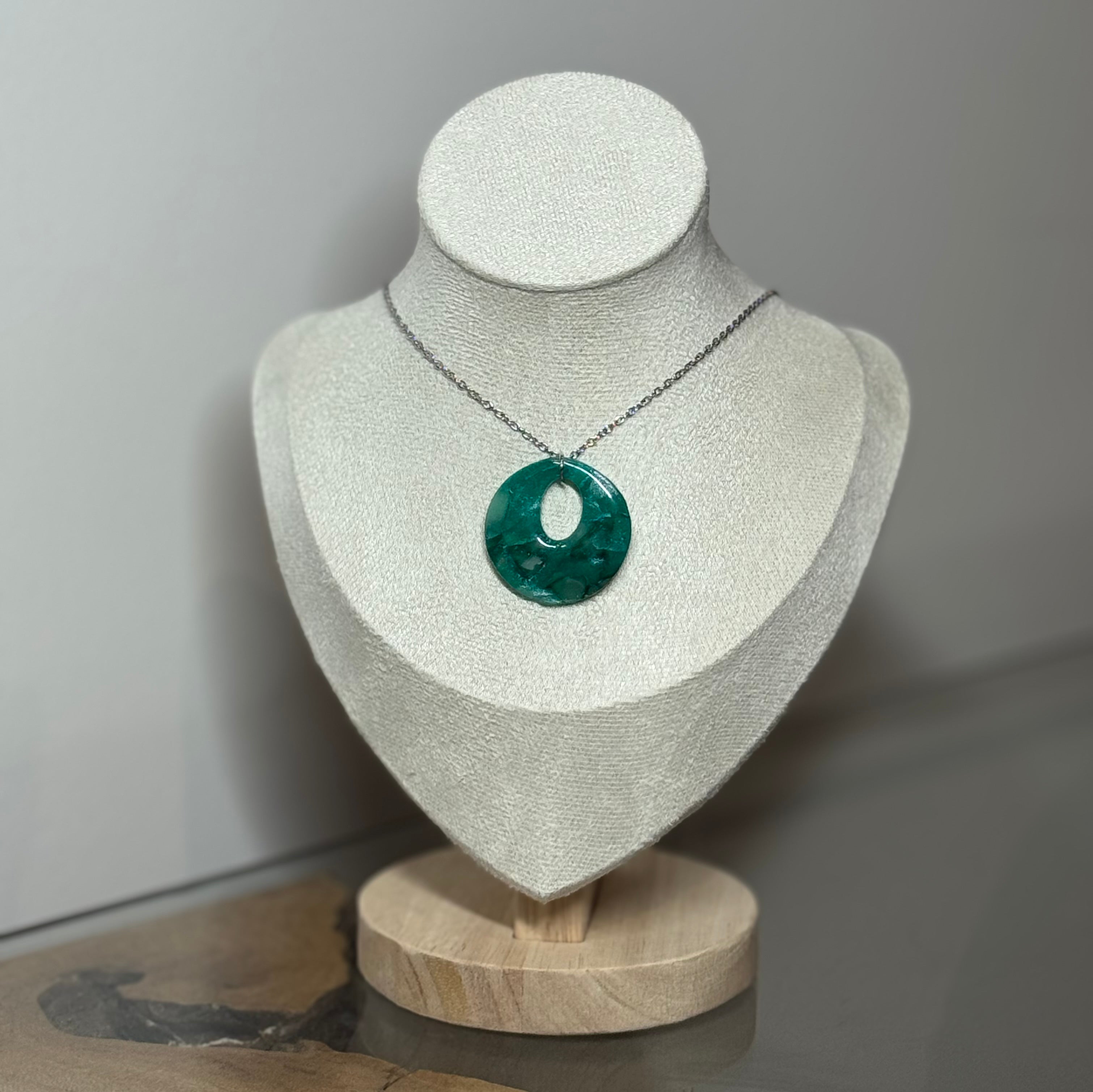 Collier émeraude