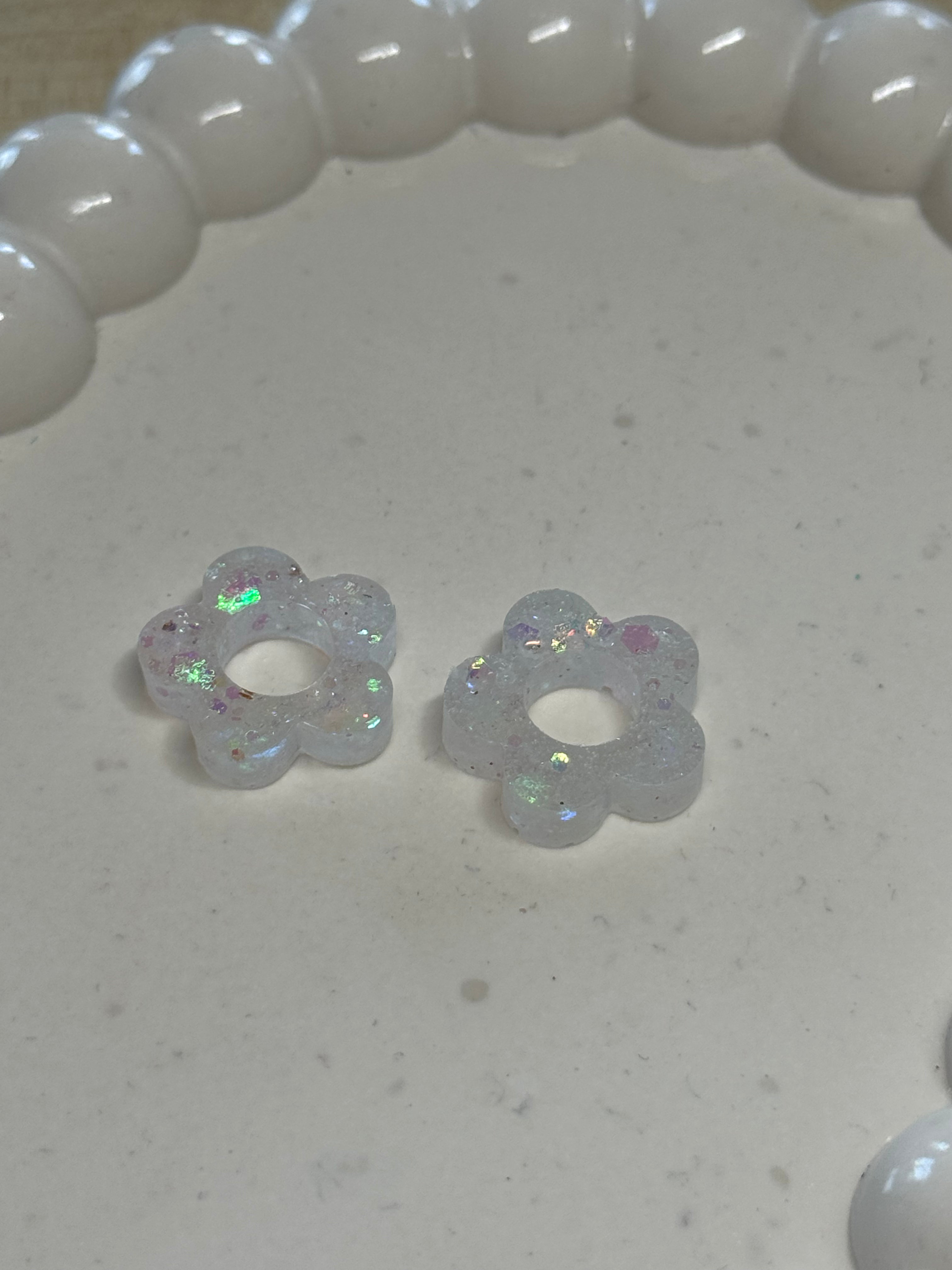 Paillettes blanches