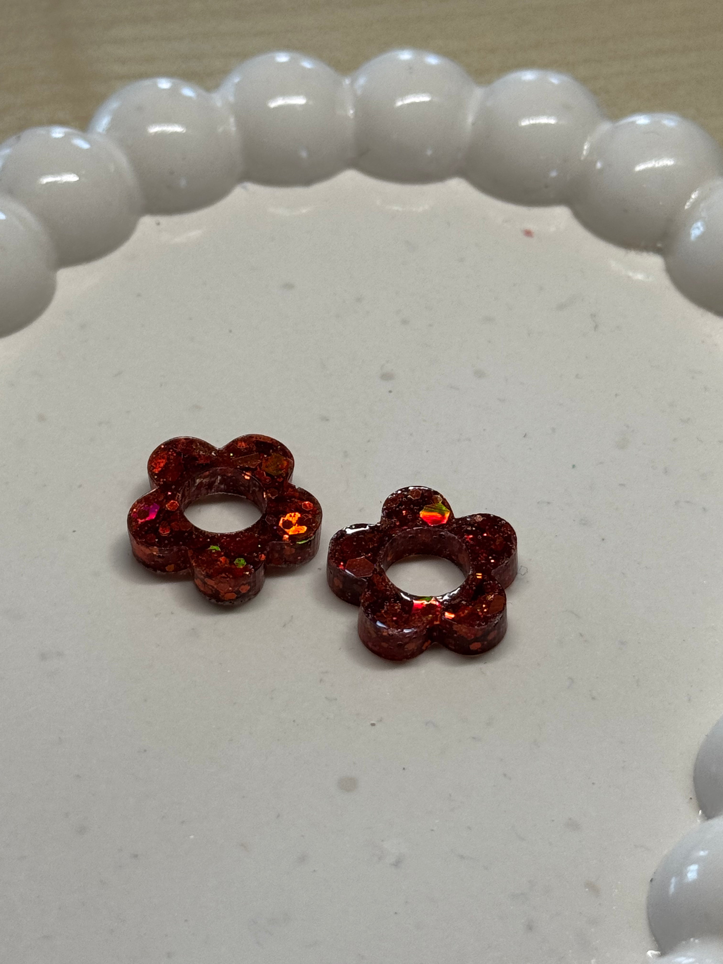 Paillettes oranges