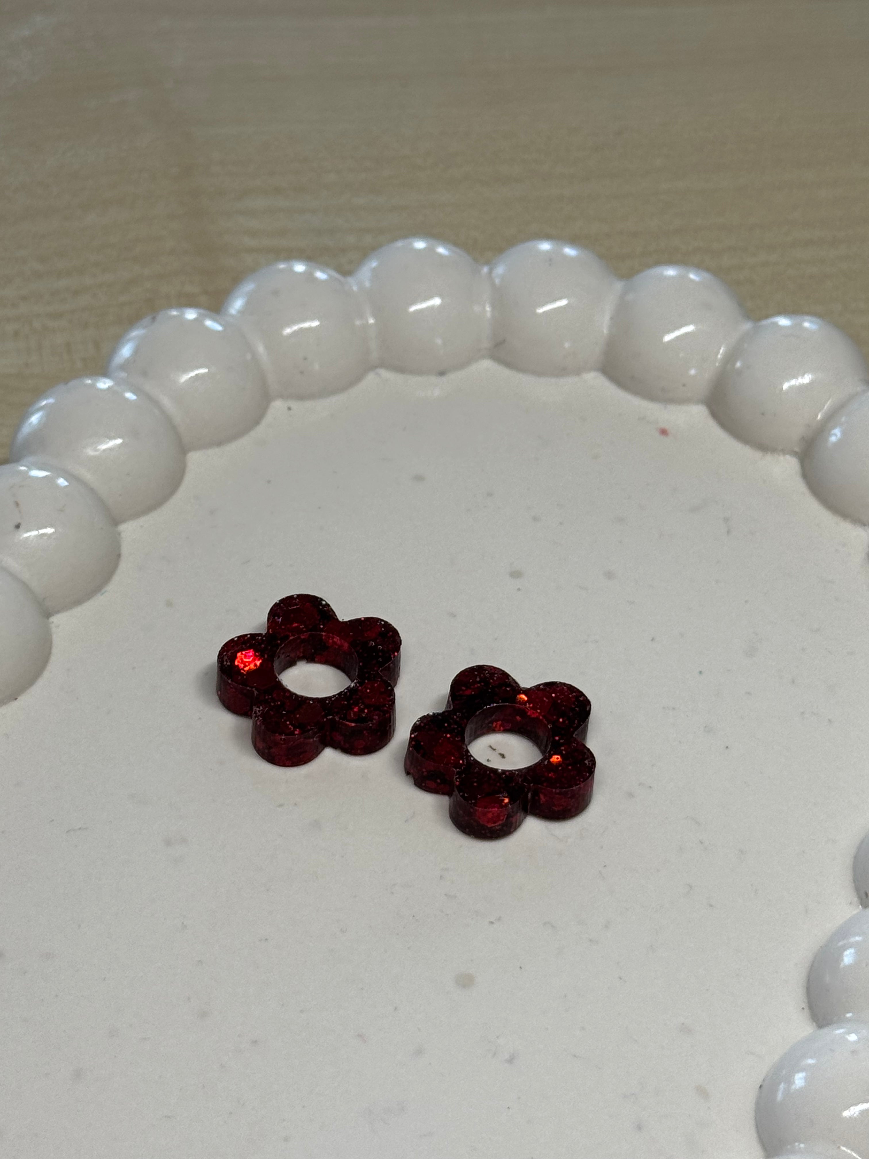Paillettes rouges