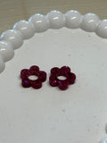 Paillettes rose foncé