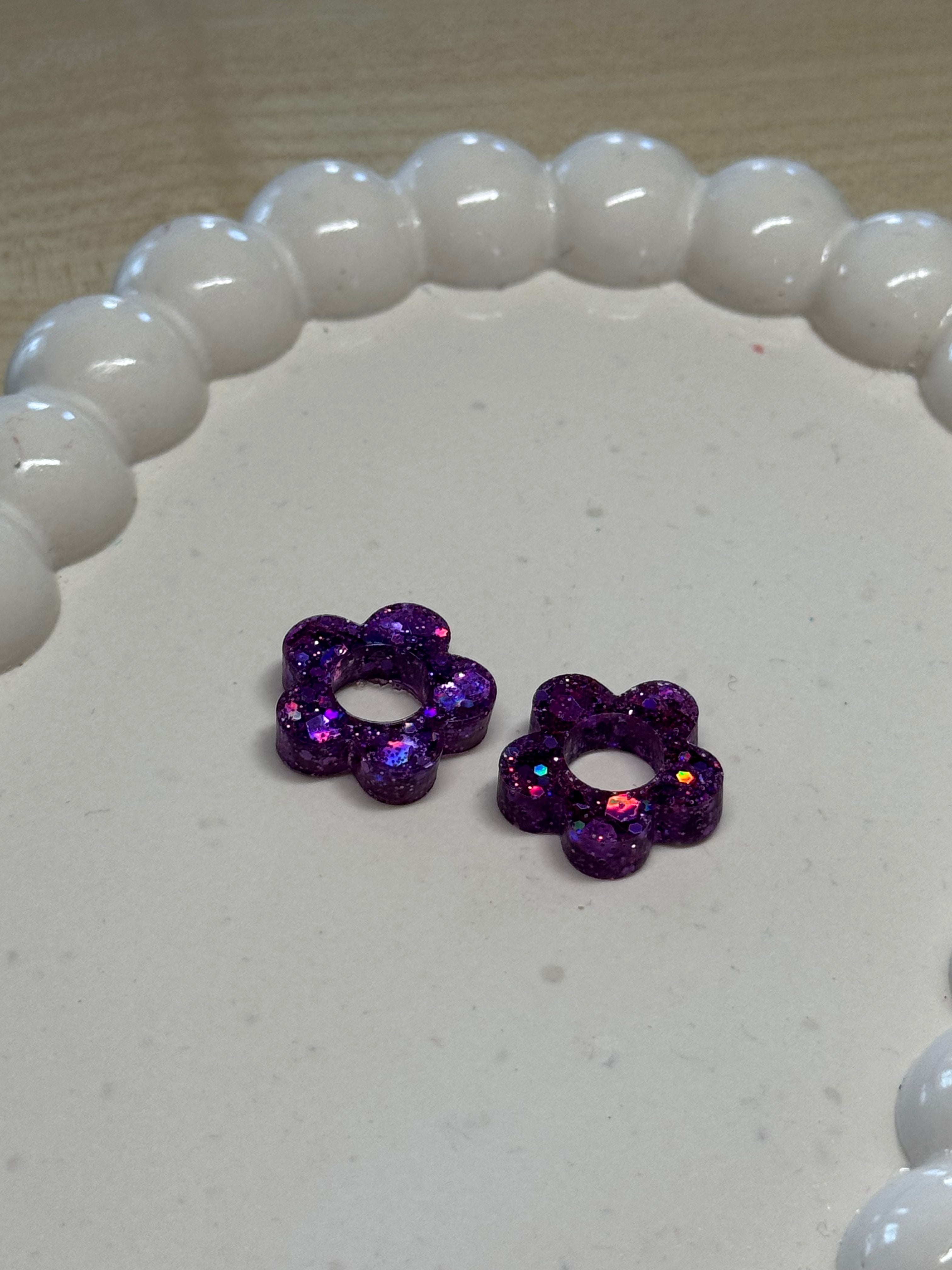 Paillettes mauves
