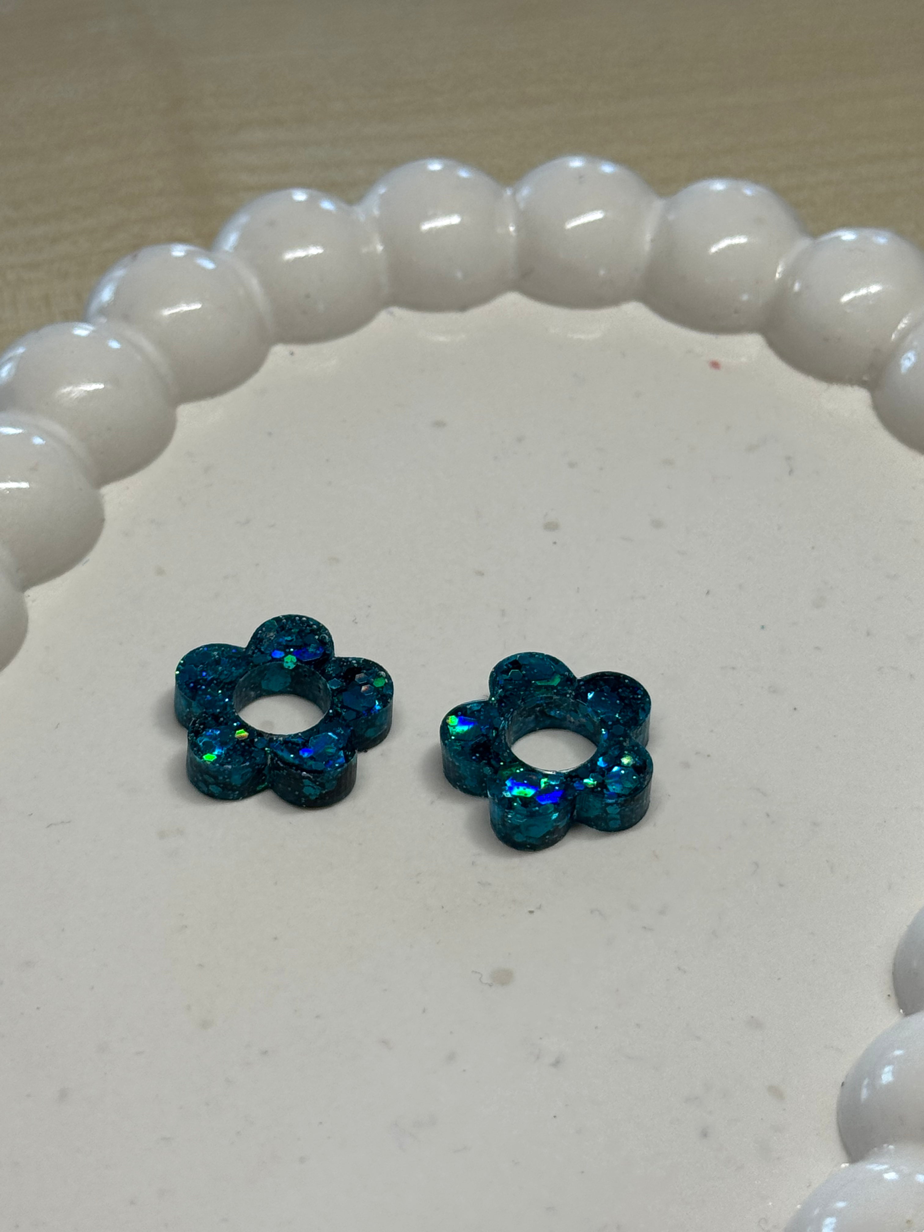 Paillettes bleues