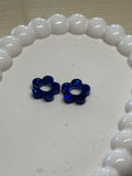 Paillettes bleu foncé