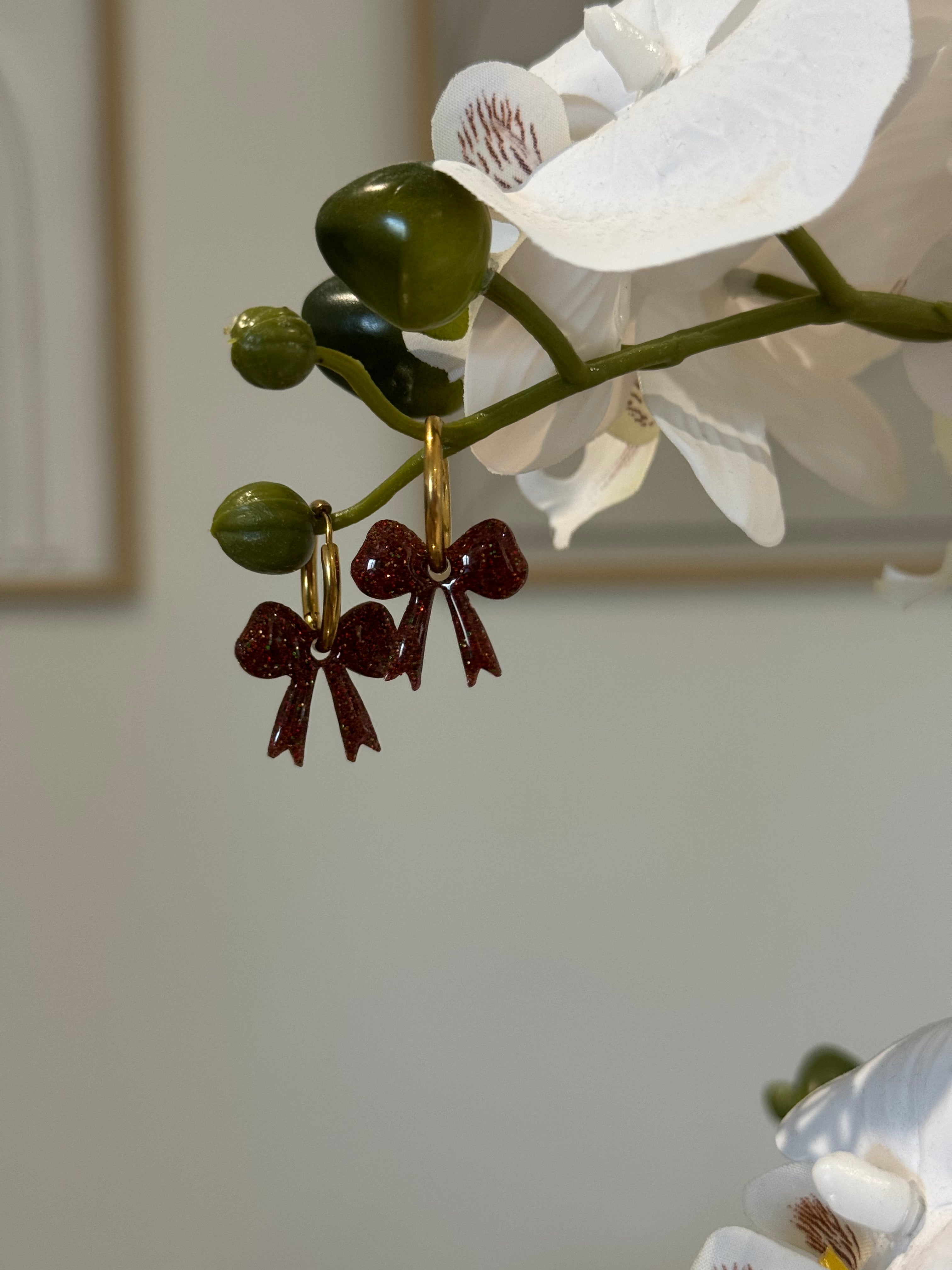 Noeud paillette noel