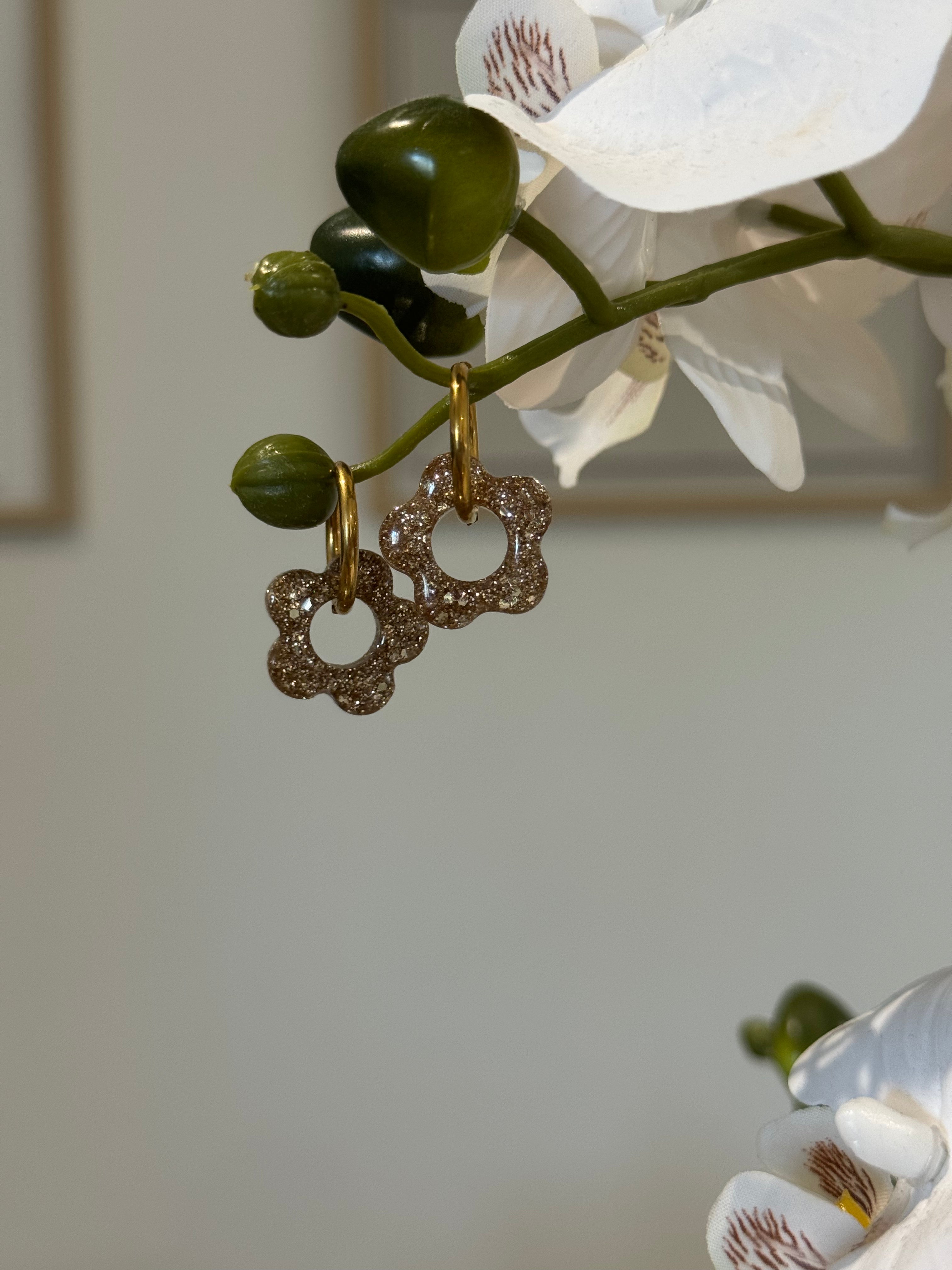 Julia paillette dorée