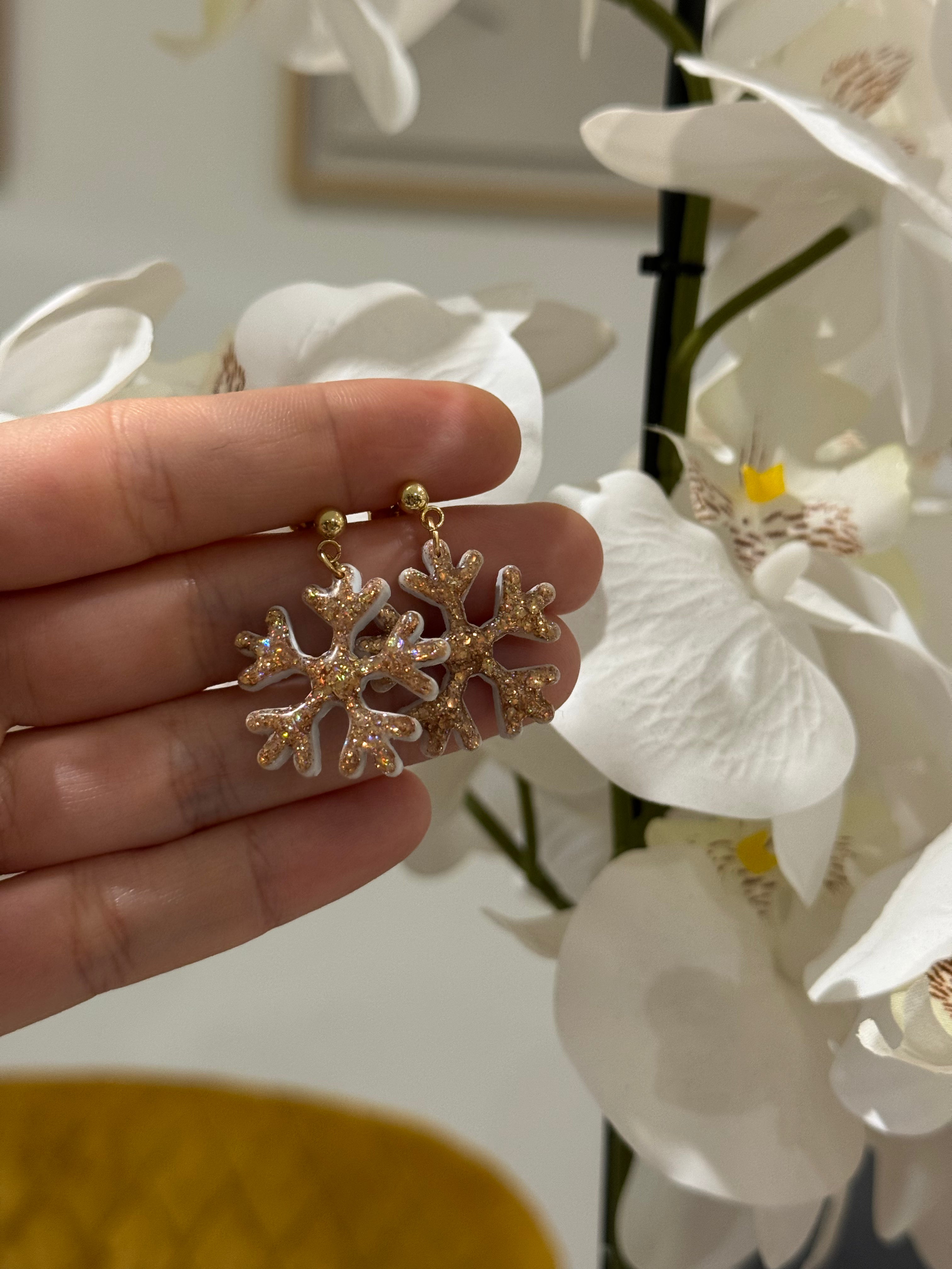 Grande étoile pailletée