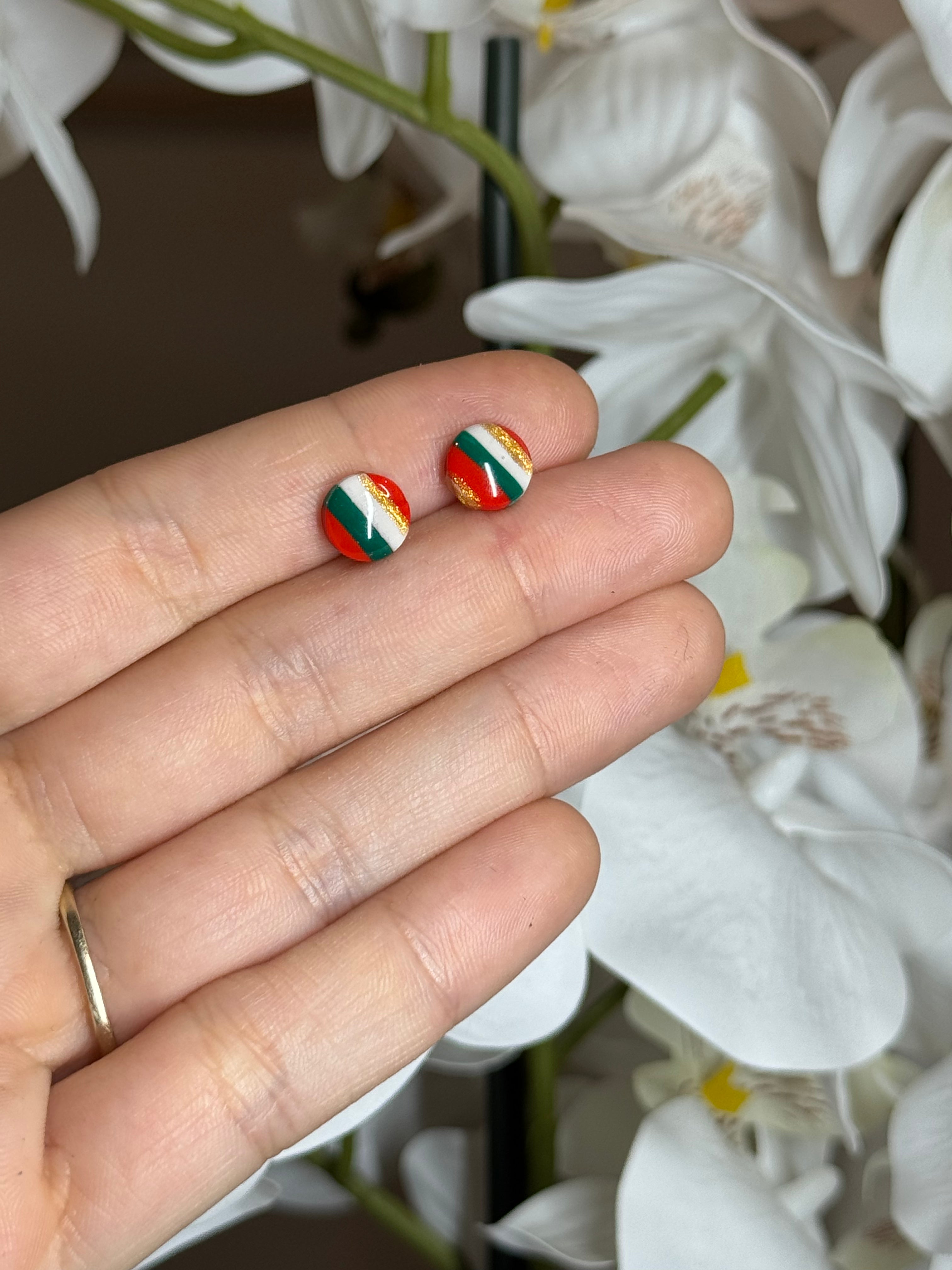 Mini puce ronde noel