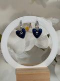 Petit coeur bleu saphir