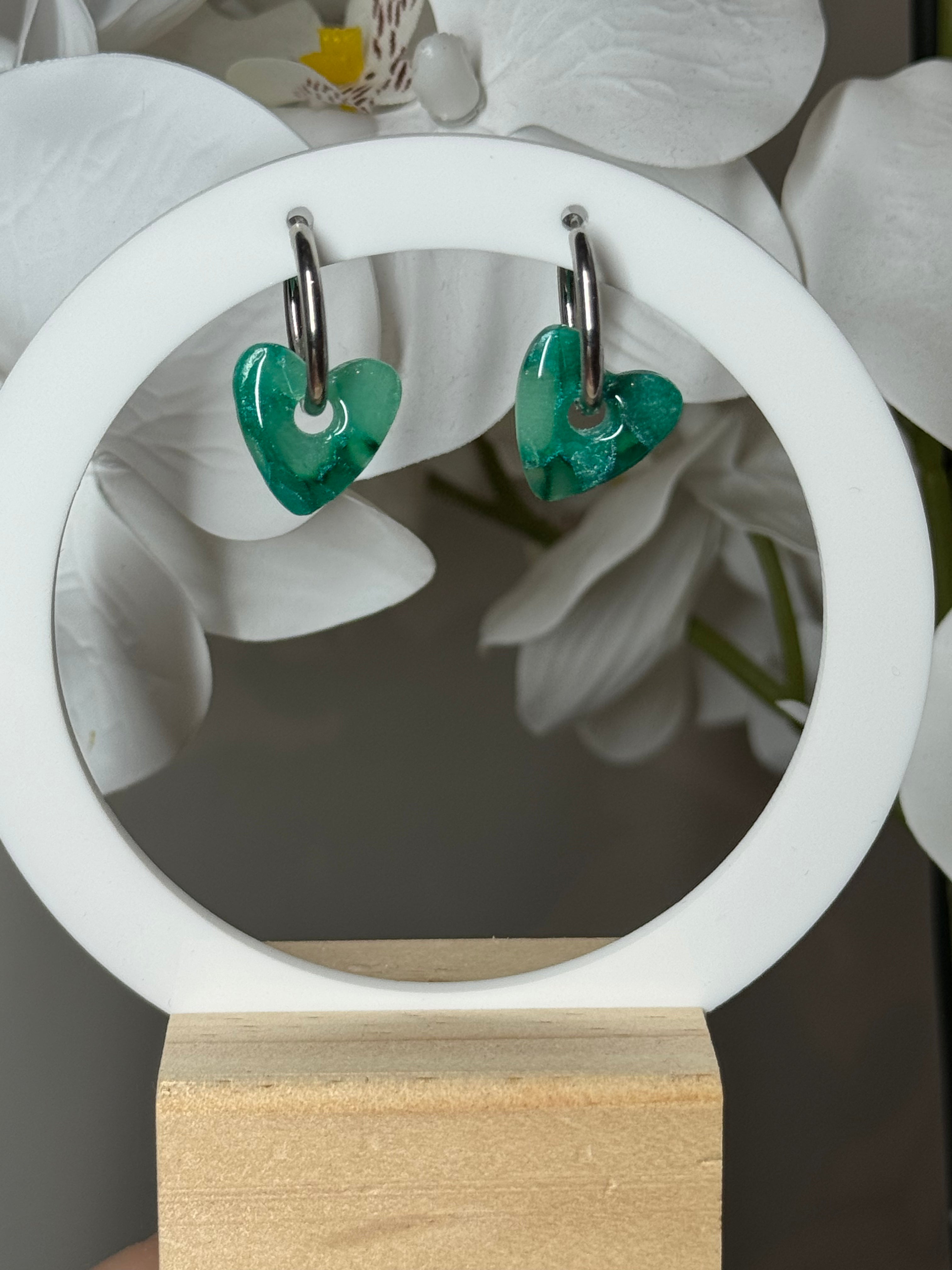 Petit coeur Emeraude