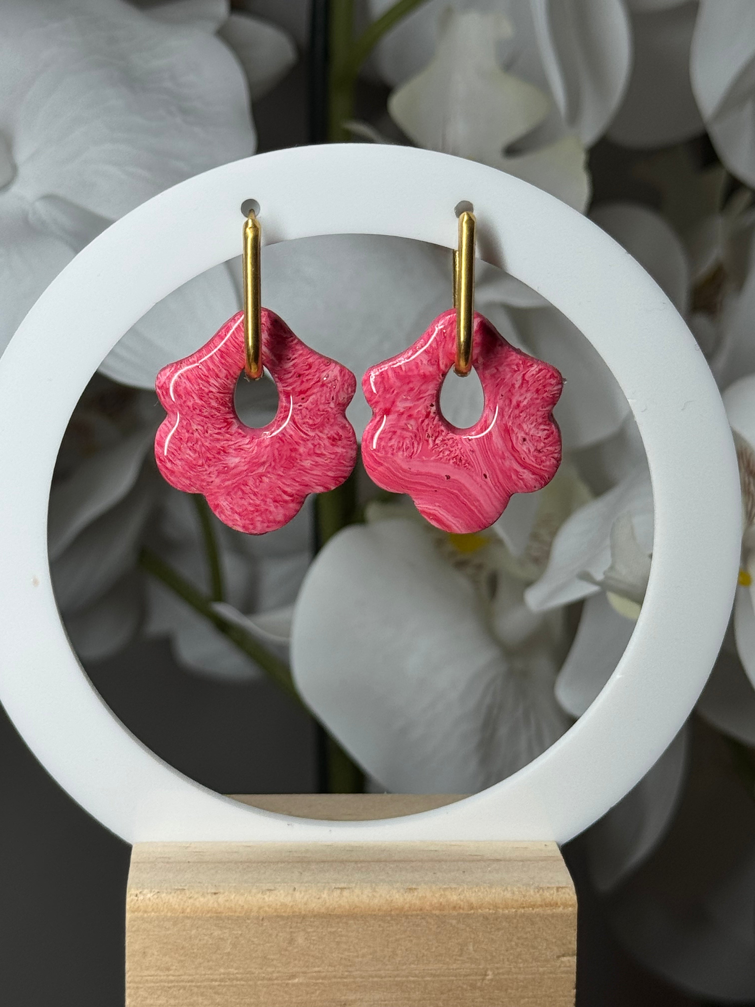 Amandine marbré rose